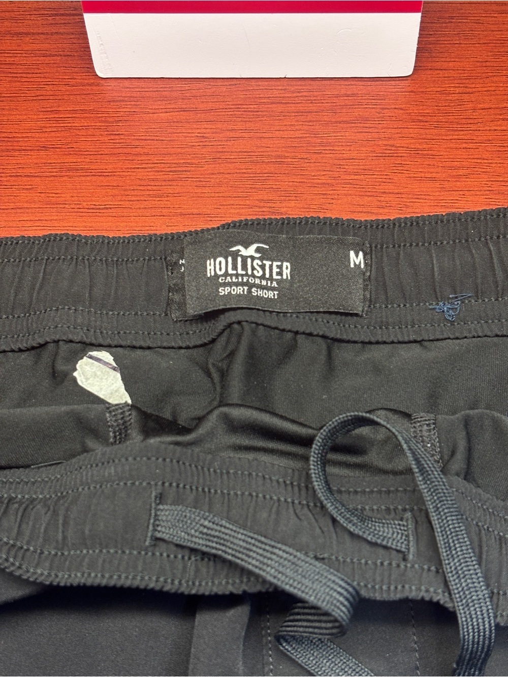 Hollister Men's Athletic Drawstring Shorts in Charcoal